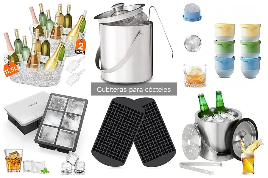 Cubiteras para cócteles ecológicas: opciones sostenibles