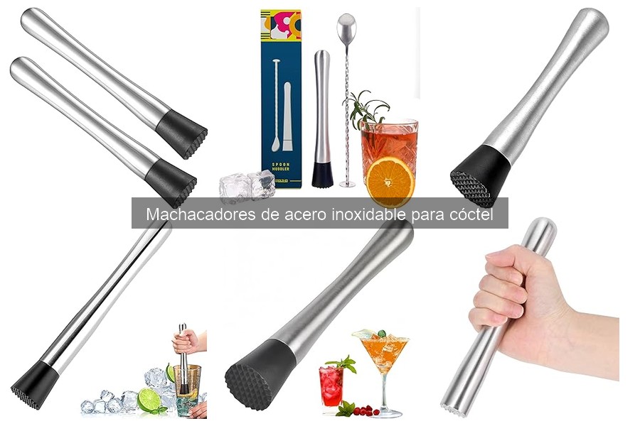 Cuidados del Machacador de Acero Inoxidable para Cócteles