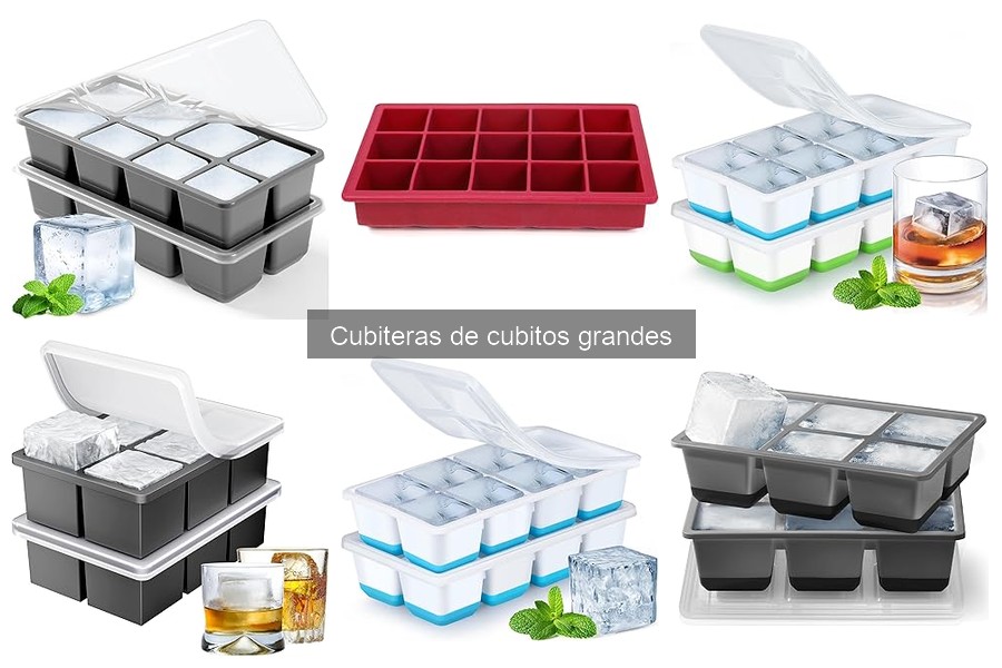 Cuidados y Mantenimiento de Cubiteras de Cubitos Grandes