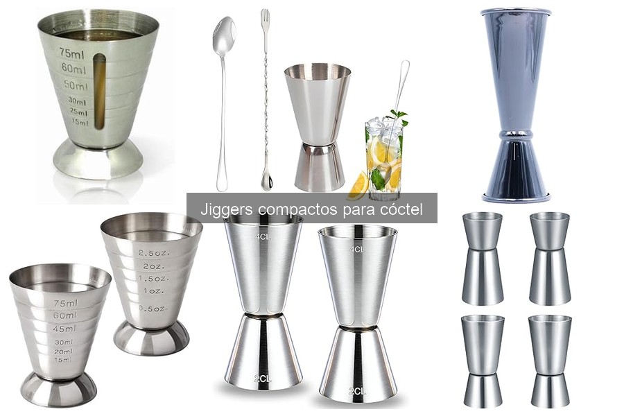 Cuidados y Mantenimiento de Jiggers Compactos para Cócteles