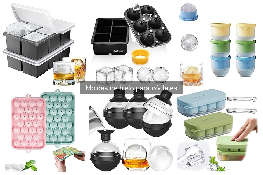 Cuidados y Mantenimiento de Moldes de Hielo para Cócteles