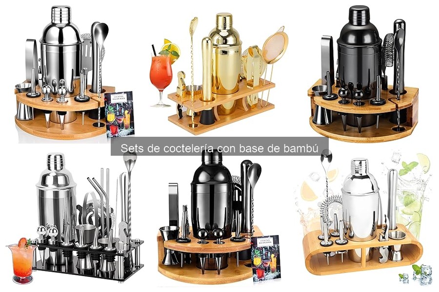Cuidados y Mantenimiento de Sets de Coctelería de Bambú