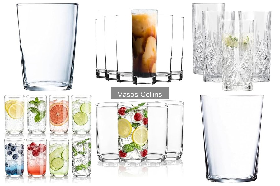 Decora tus vasos Collins para fiestas de manera creativa