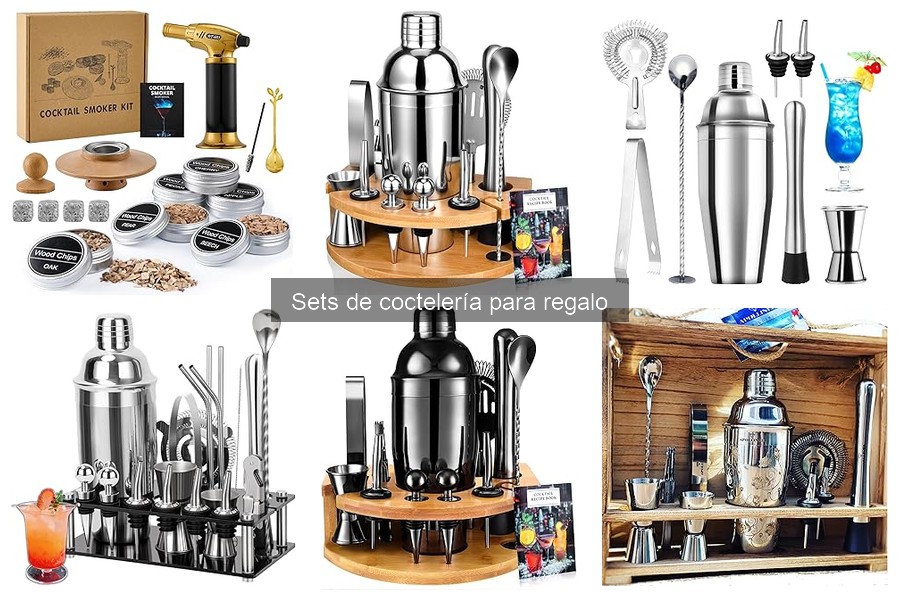 Descubre los beneficios de regalar un set de coctelería