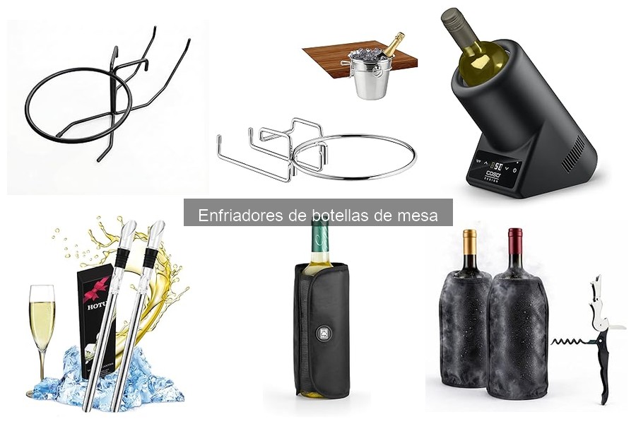 Descubre los Diferentes Tipos de Enfriadores de Botellas de Mesa