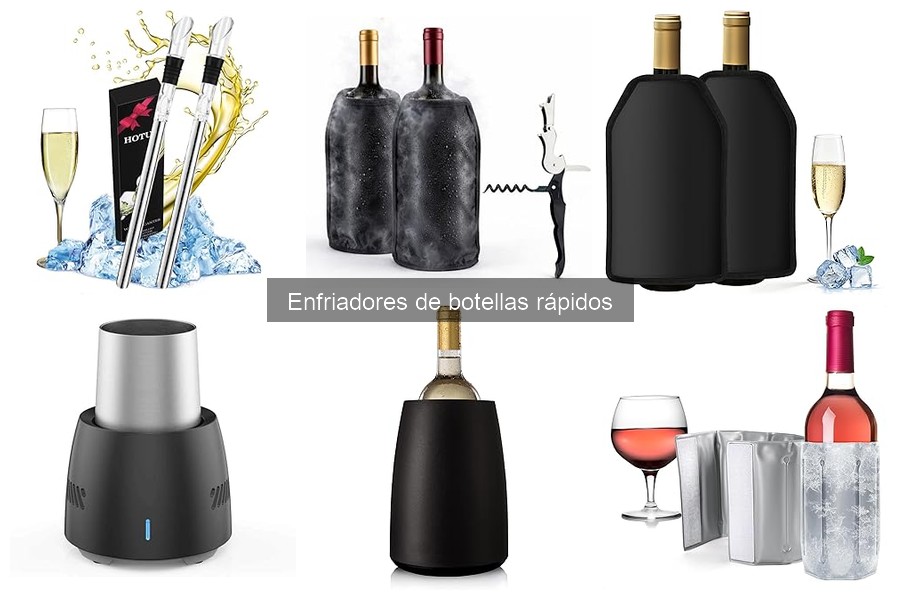 Descubre los Mejores Enfriadores de Botellas Rápidos