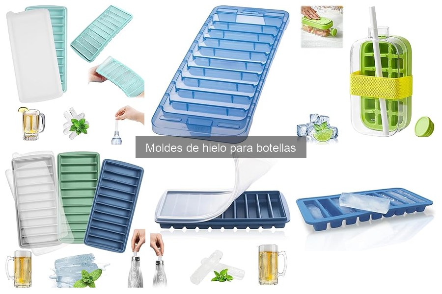 Descubre qué son los moldes de hielo para botellas