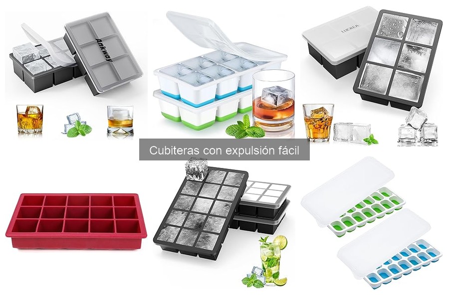 Desventajas de las cubiteras con expulsión fácil
