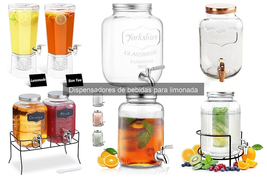 Dispensador de bebidas para limonada: ¿qué es y cómo funciona?