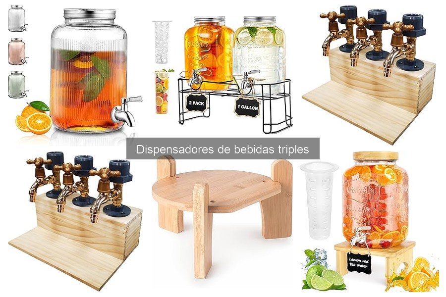 Dispensadores de bebidas triples para fiestas: ¿son una buena opción?