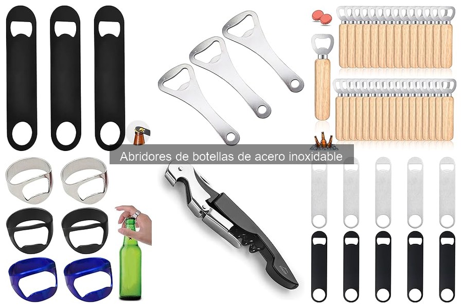 Dónde comprar abridores de botellas de acero inoxidable