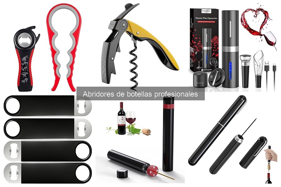 Dónde comprar abridores de botellas profesionales online y más