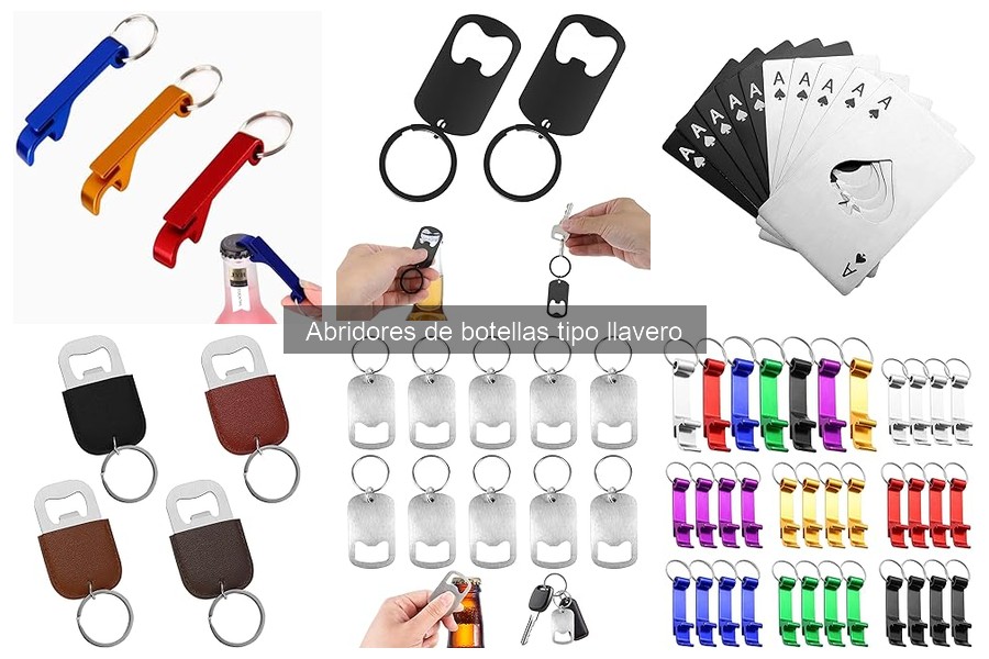 Dónde comprar abridores de botellas tipo llavero: mejores opciones