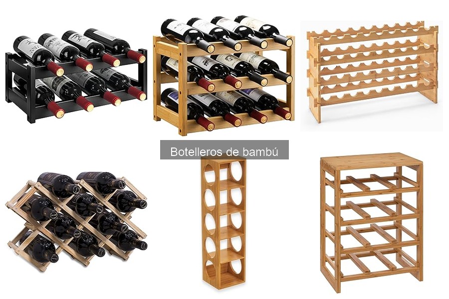 Dónde comprar botelleros de bambú online: precios y opciones