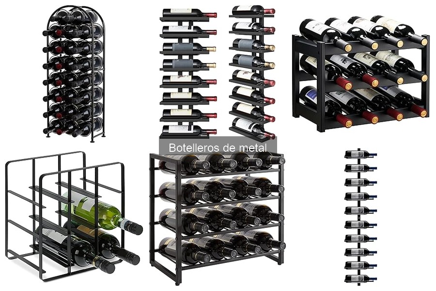 ** Dónde comprar botelleros de metal: las mejores opciones