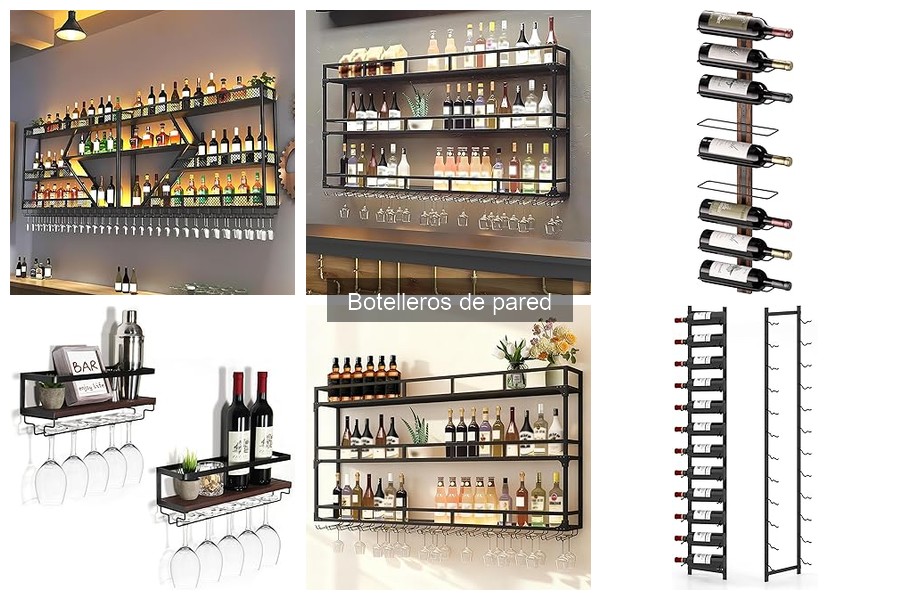 Dónde comprar botelleros de pared al mejor precio