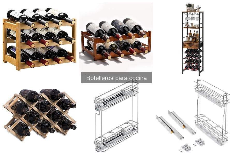 Dónde comprar botelleros para cocina: mejores opciones online
