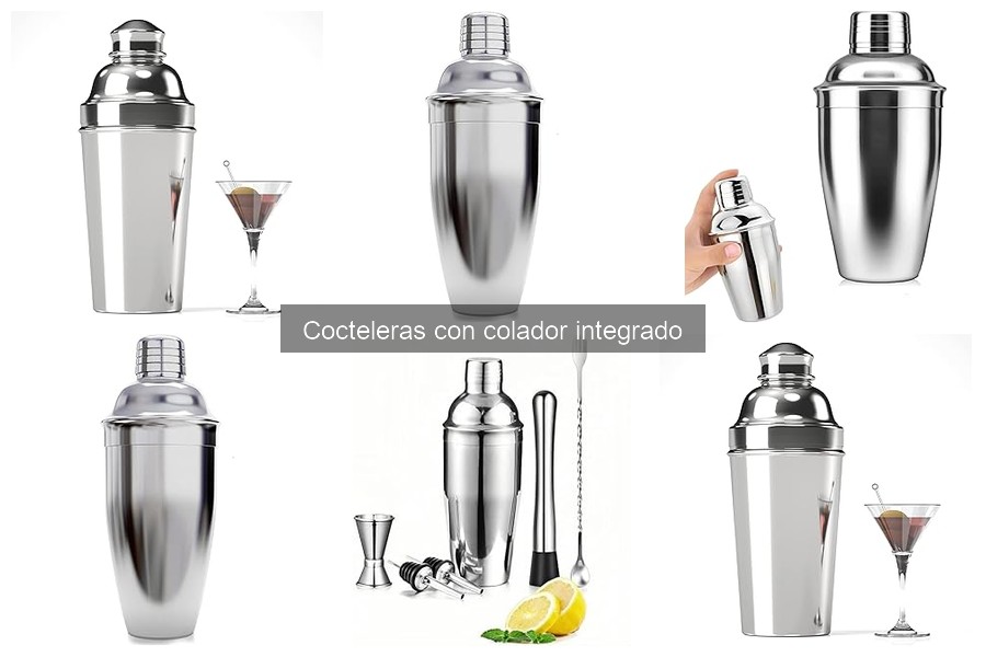 Dónde comprar coctelera con colador integrado: Mejores opciones