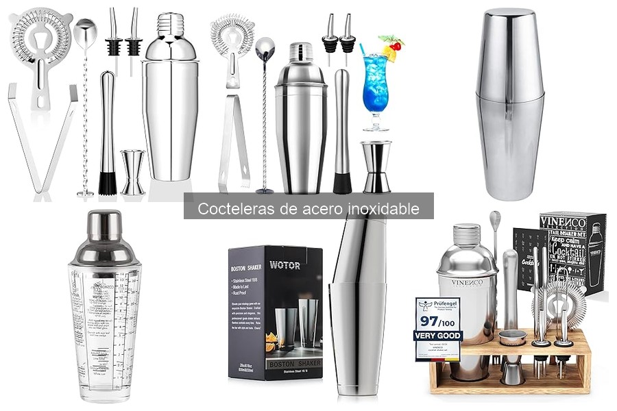 Dónde comprar cocteleras de acero inoxidable al mejor precio