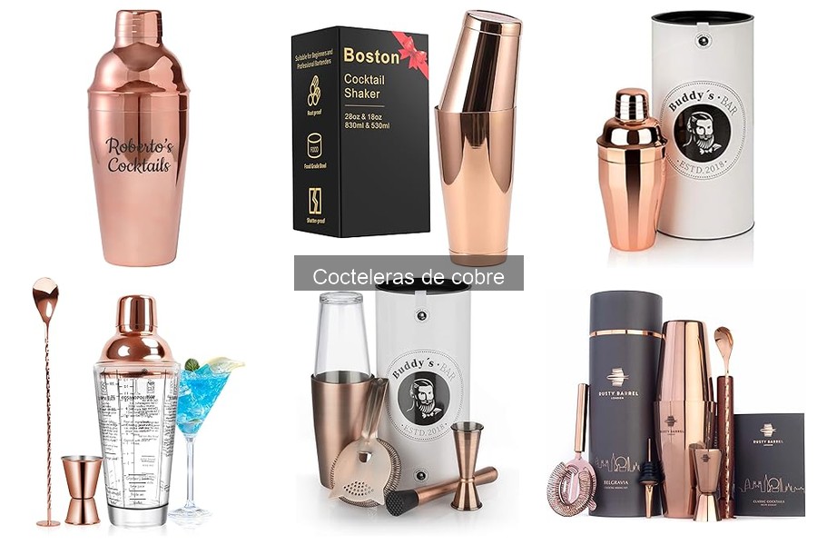 Dónde comprar cocteleras de cobre: mejores opciones y ofertas