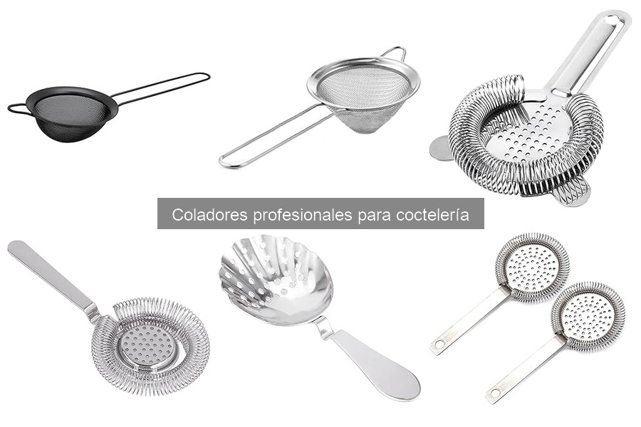 Dónde comprar coladores de coctelería profesionales