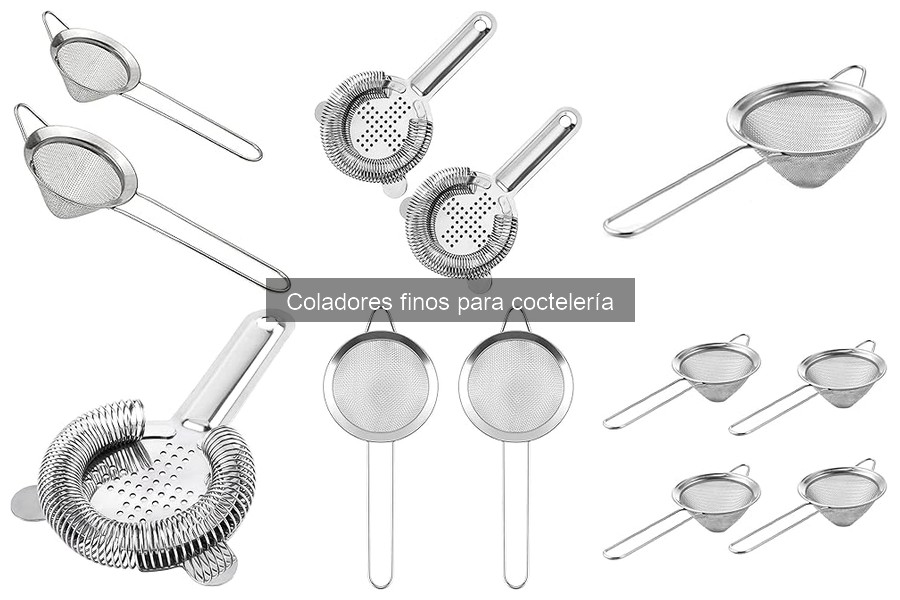 Dónde comprar coladores finos para coctelería: Guía 2023
