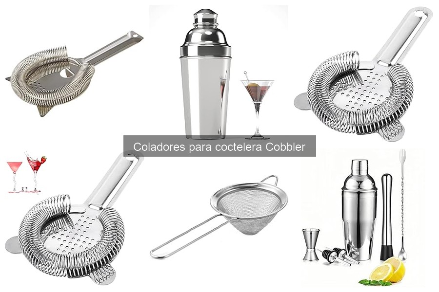 Dónde comprar coladores para coctelera Cobbler