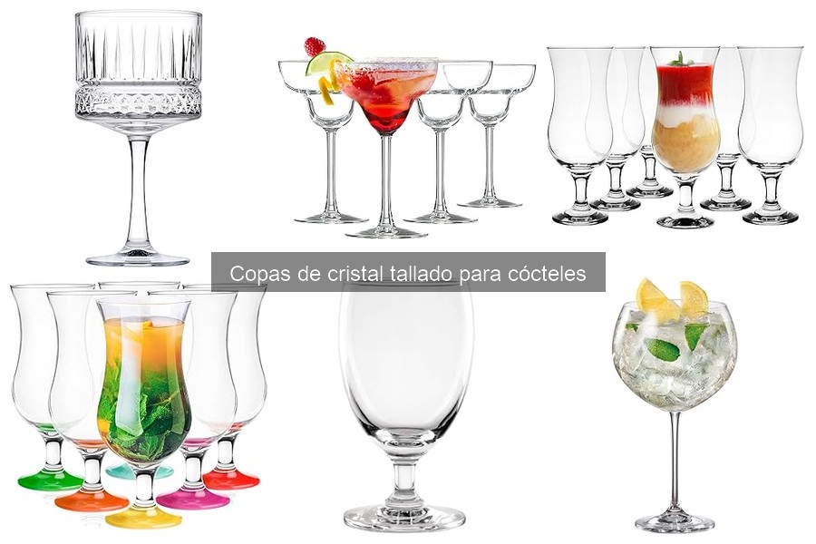 ¿Dónde comprar copas de cristal tallado a buen precio?