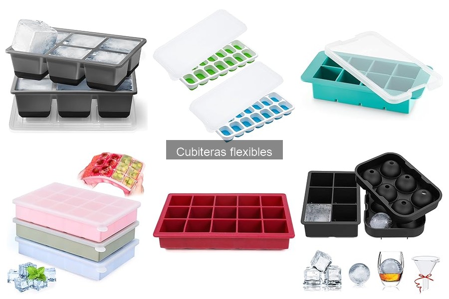 Dónde comprar cubiteras flexibles para el bar en casa