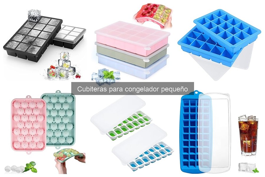 Dónde comprar cubiteras para congelador pequeño fácilmente