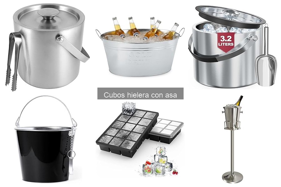 Dónde comprar cubos hielera con asa: mejores opciones