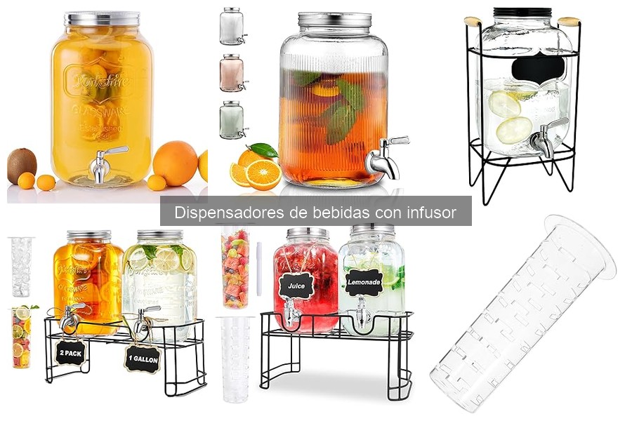 Dónde comprar dispensadores de bebidas con infusor y precios