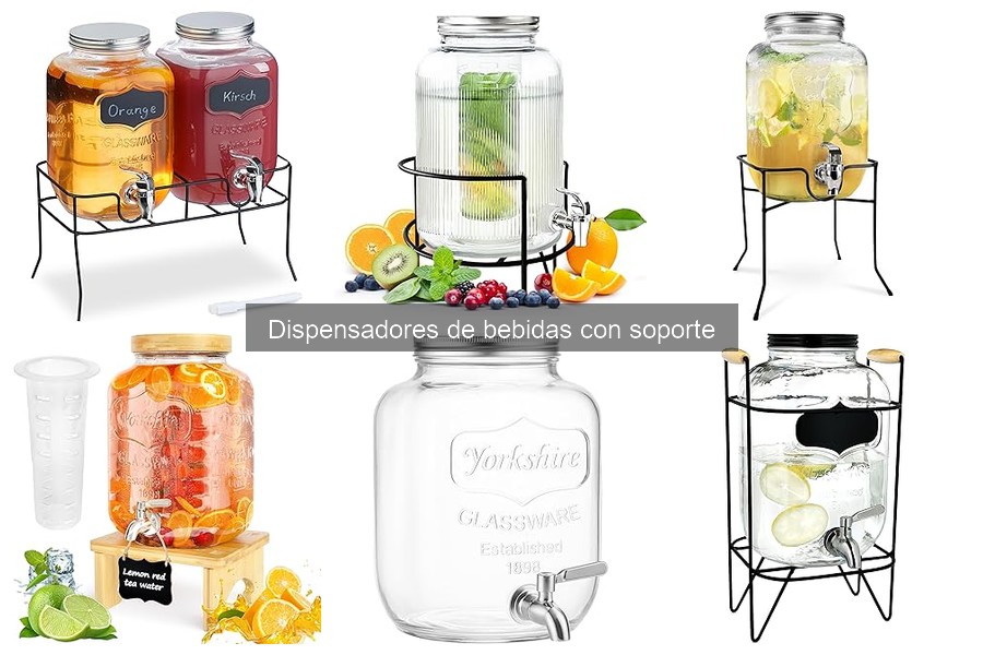 Dónde comprar dispensadores de bebidas con soporte baratos