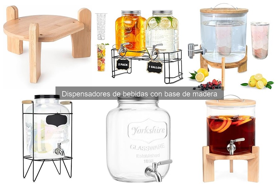 Dónde comprar dispensadores de bebidas de madera a buen precio