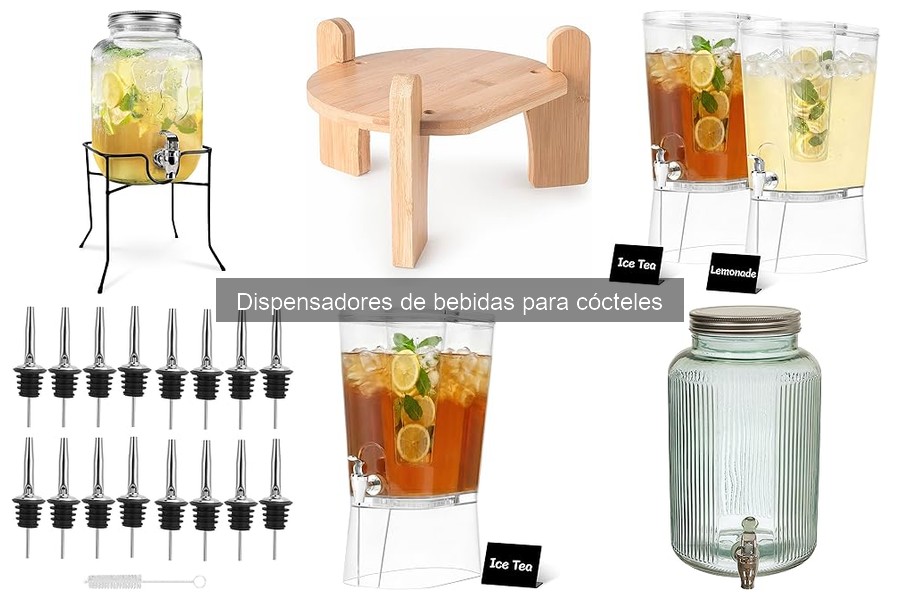 Dónde comprar dispensadores de bebidas para cócteles
