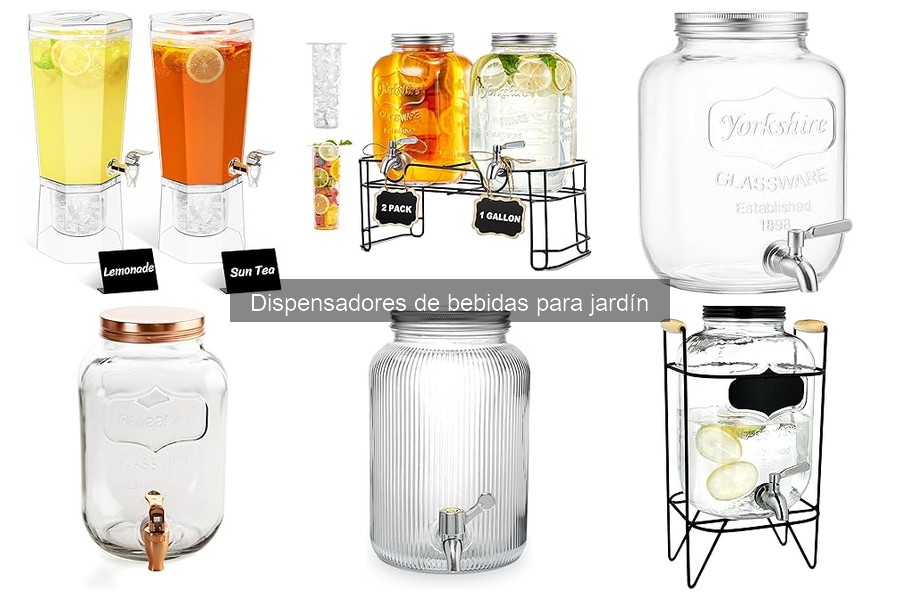 Dónde comprar dispensadores de bebidas para jardín