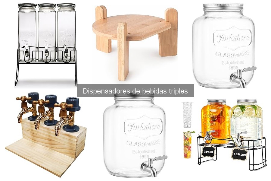 Dónde comprar dispensadores de bebidas triples a buen precio
