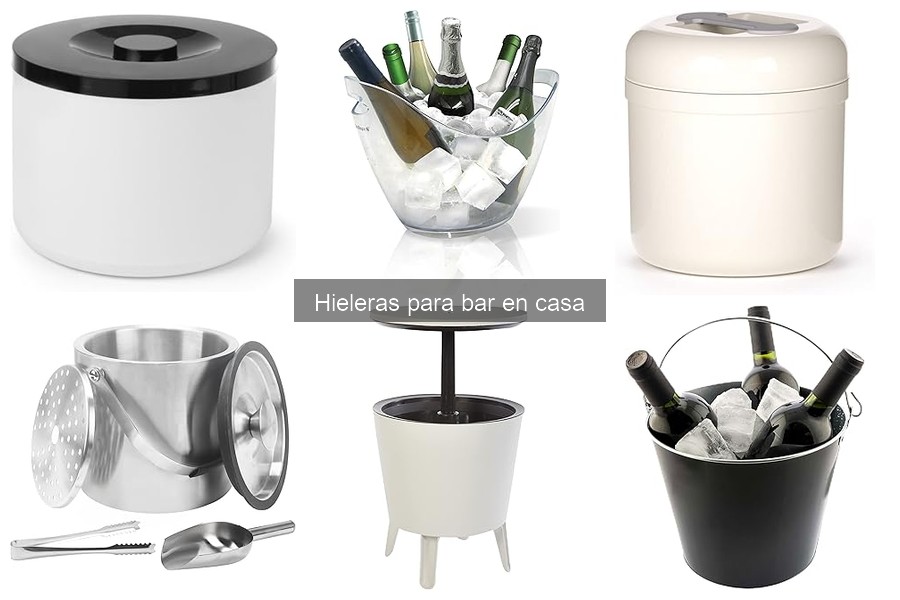 Dónde comprar hieleras para bar en casa: Mejores opciones