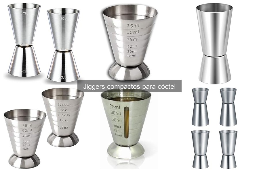 Dónde comprar jiggers compactos a buen precio para cócteles
