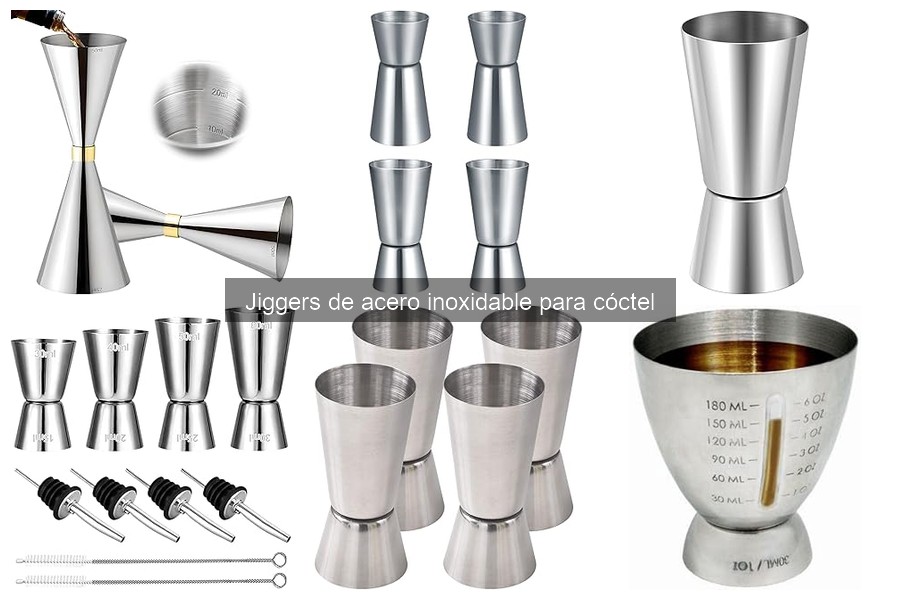 Dónde comprar jiggers de acero inoxidable para cócteles