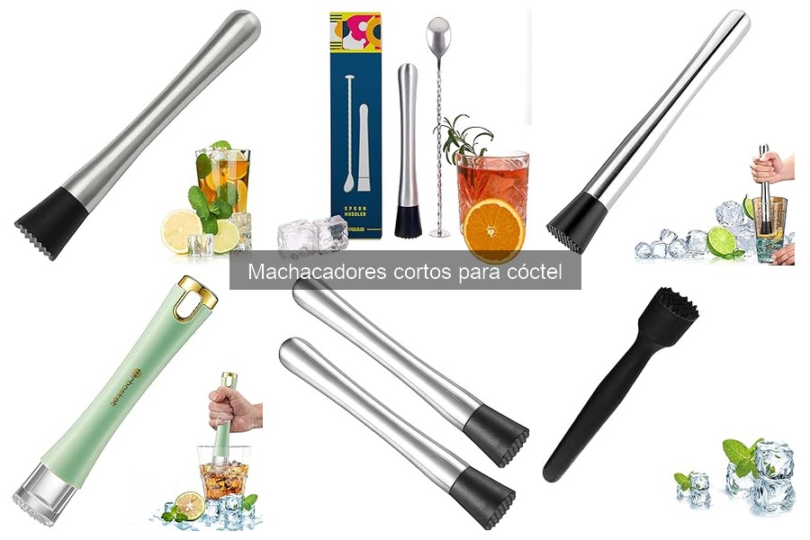 Dónde comprar los mejores machacadores cortos para cócteles