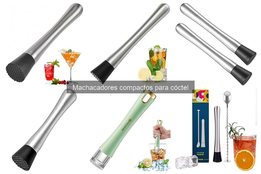 Dónde comprar machacadores compactos para cócteles
