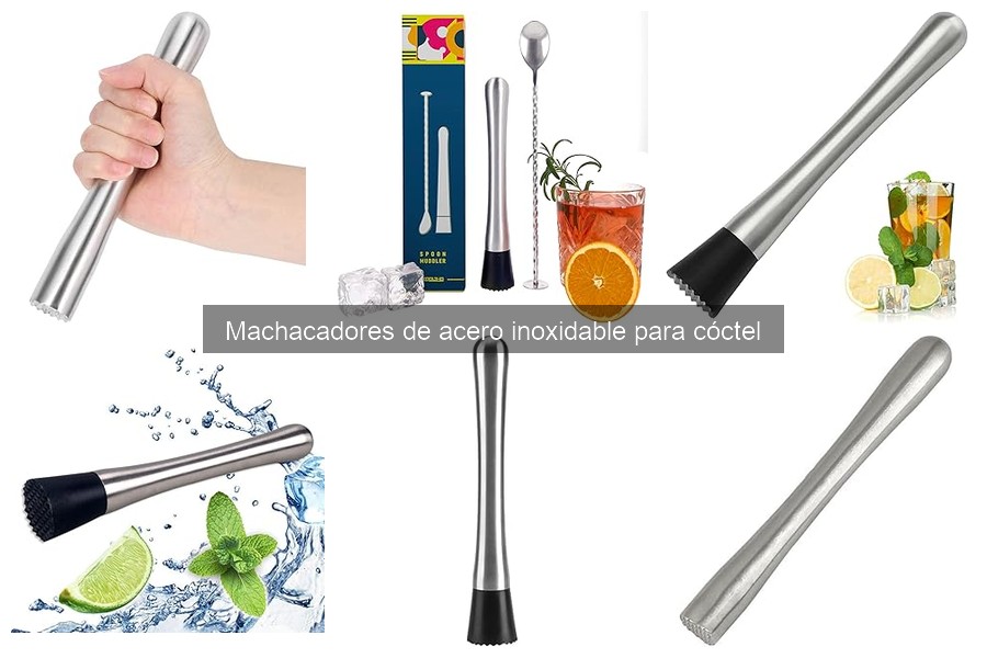 Dónde comprar machacadores de acero inoxidable para cóctel
