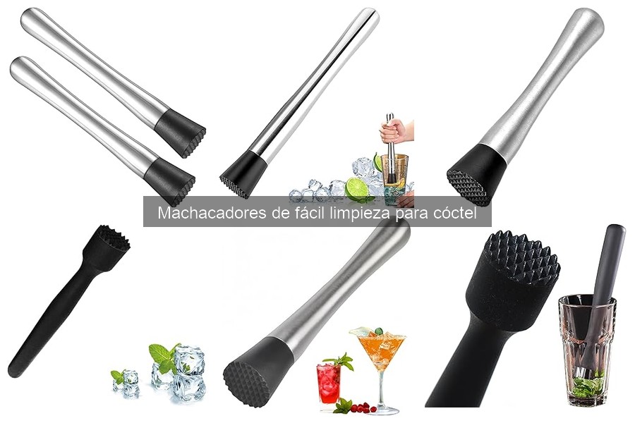 Dónde comprar machacadores de cócteles de fácil limpieza