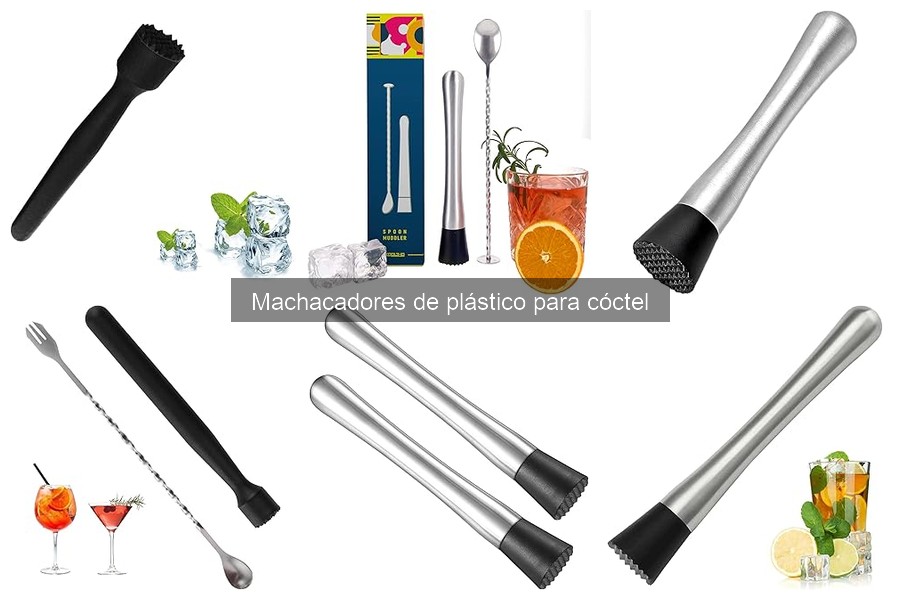 Dónde comprar machacadores de plástico para cócteles