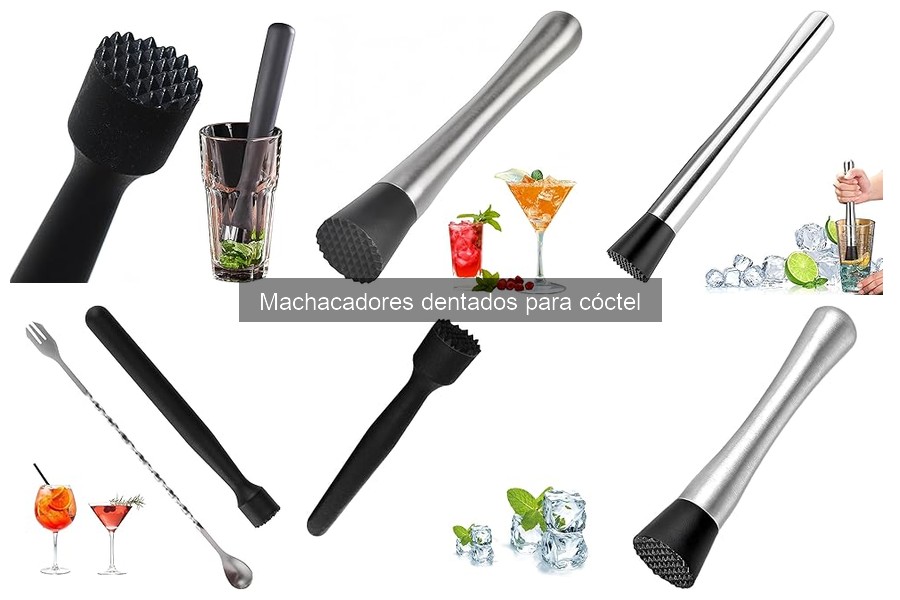 Dónde comprar machacadores dentados de calidad para cócteles