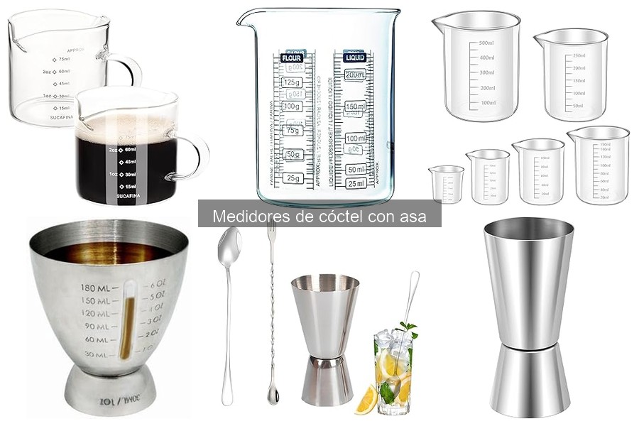 Dónde comprar medidores de cóctel con asa: guía y mejores ofertas