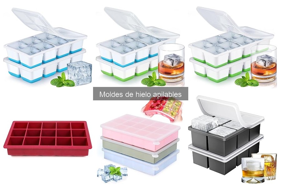 Dónde comprar moldes de hielo apilables: ¡las mejores opciones!