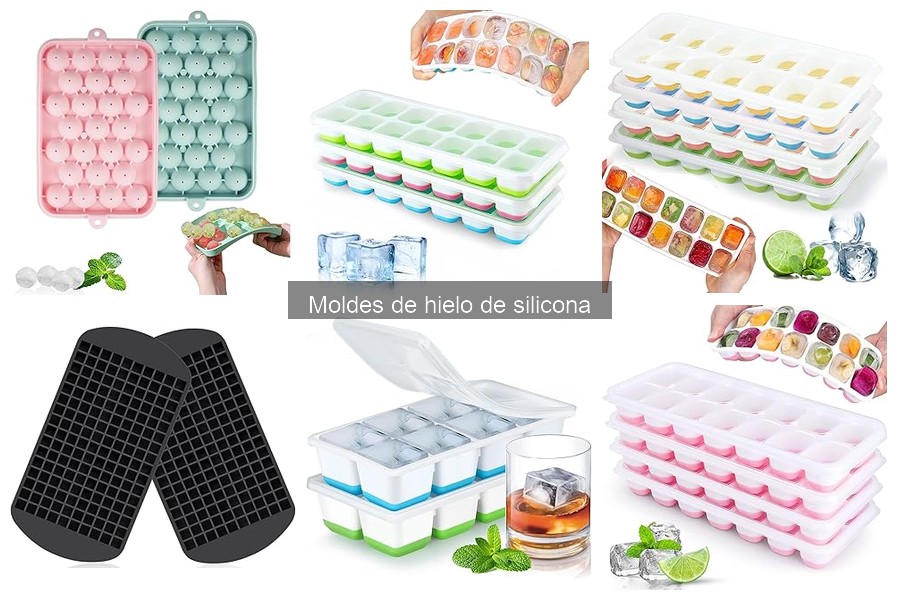 Dónde comprar moldes de hielo de silicona en línea