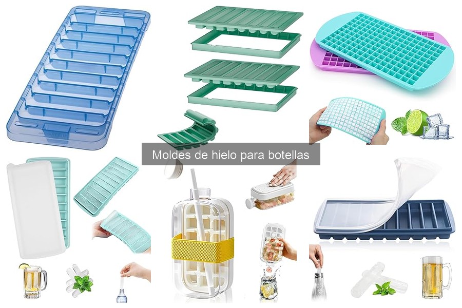 Dónde comprar moldes de hielo para botellas al mejor precio